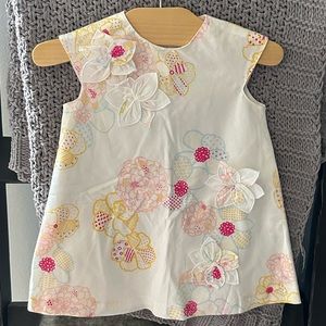 Cacharel Floral Dress Size 6 Months